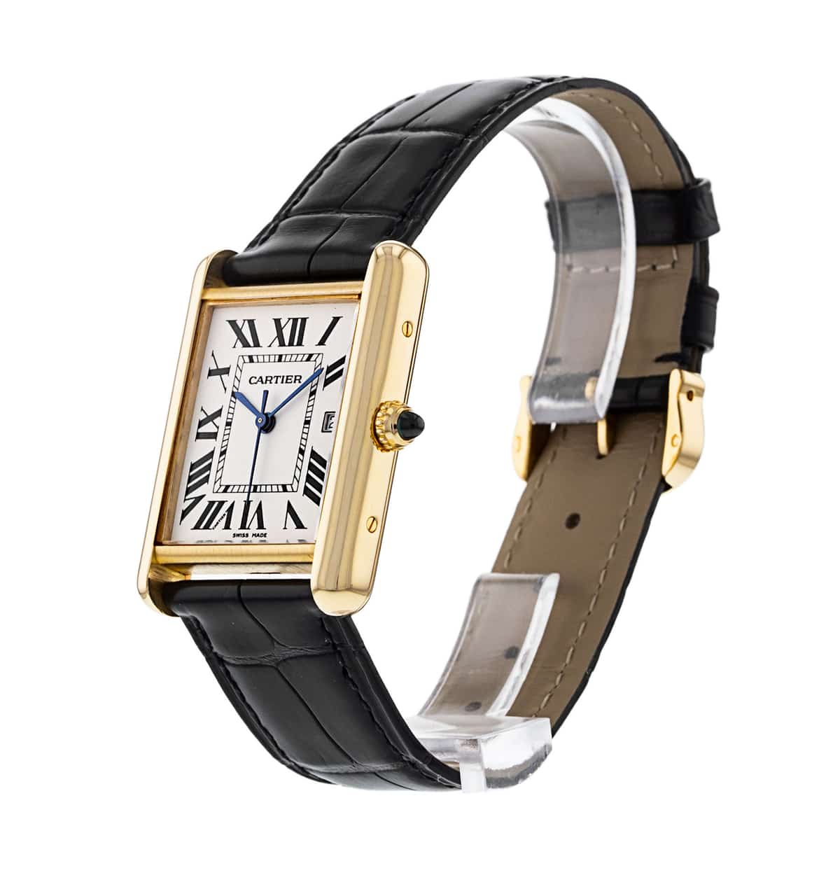 Pre Owned Cartier Tank Louis Cartier W1529756 Watch Watchfinder